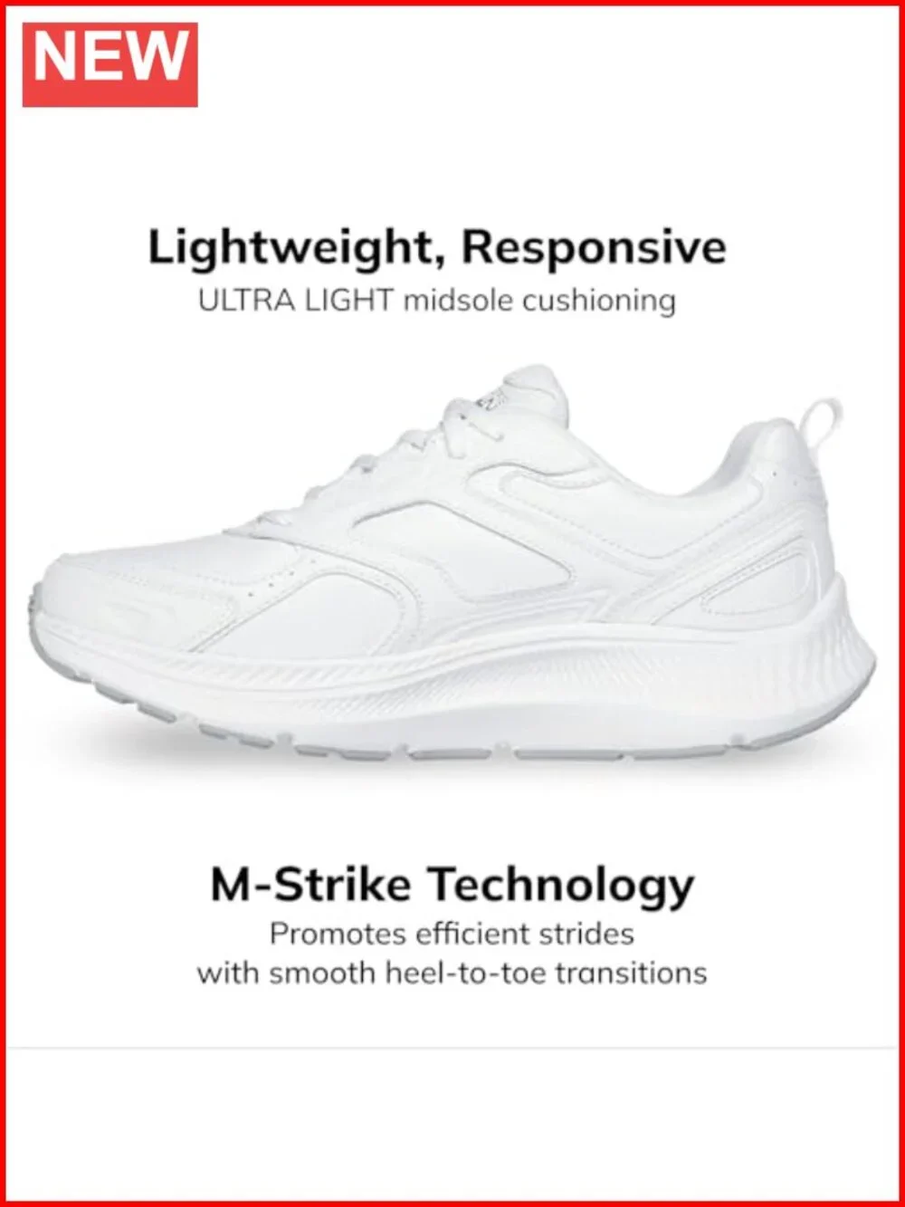 Perforated Leather Lace-Up Trail Running Shoes for Women